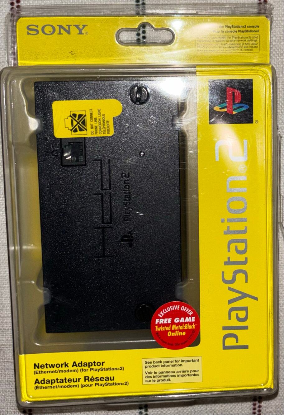 Sony PlayStation 2 PS2 Network Adapter (SCPH-10281) OEM [Rough Box]